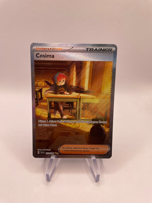Pokemon Karte Trainer Cosima 252/198 Deutsch