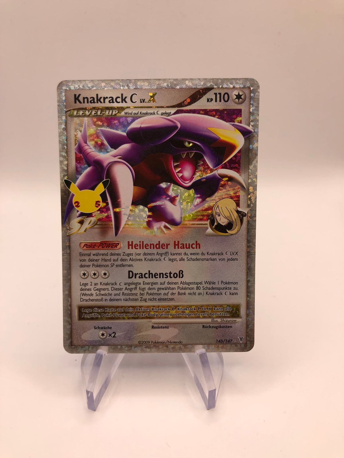 Pokemon Karte Celebration Knakrack 145/147 Deutsch