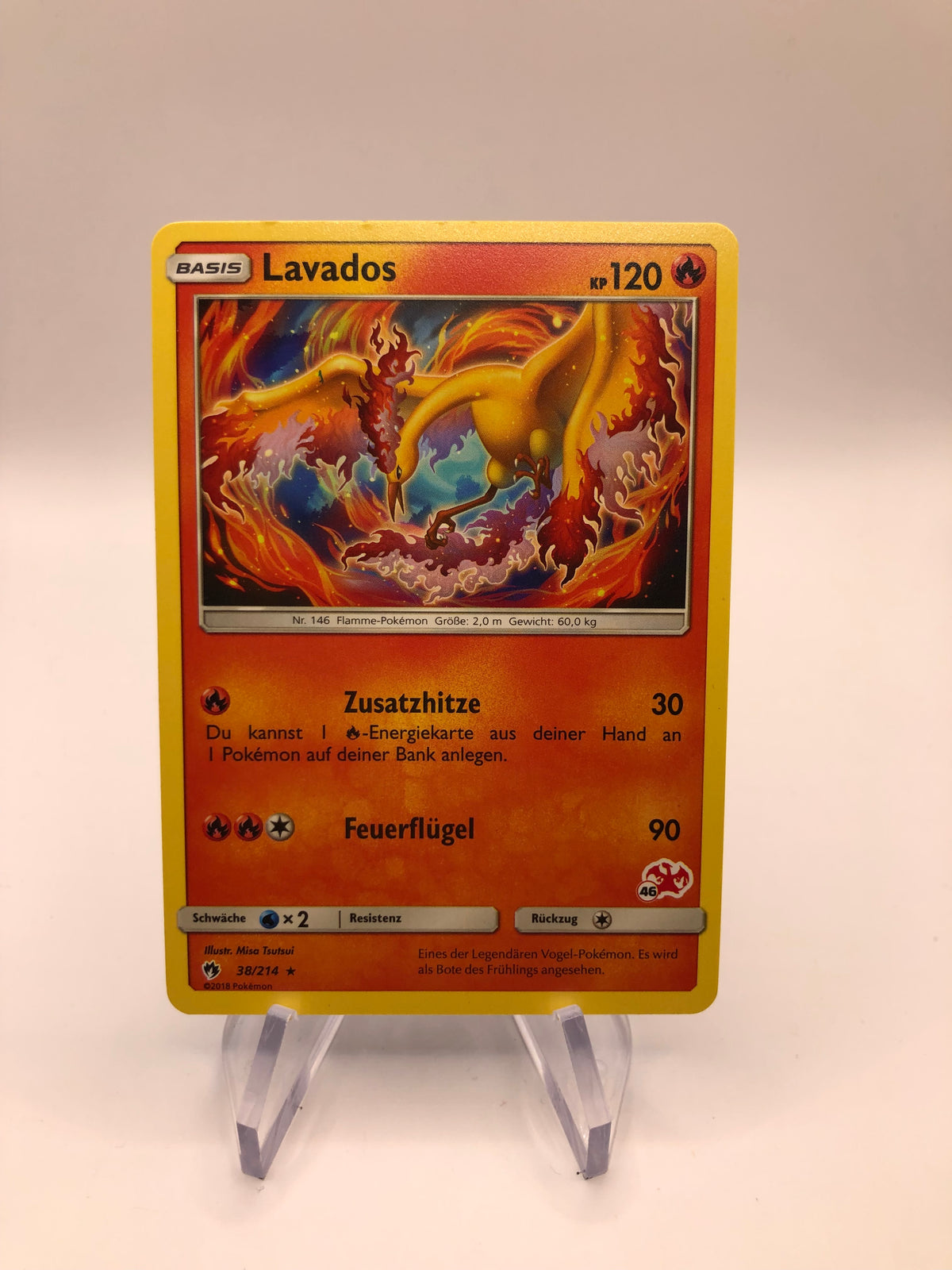Pokemon Karte Lavados 38/214 Deutsch