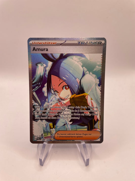 Pokémon Karte Trainer Amura 266/193 Deutsch
