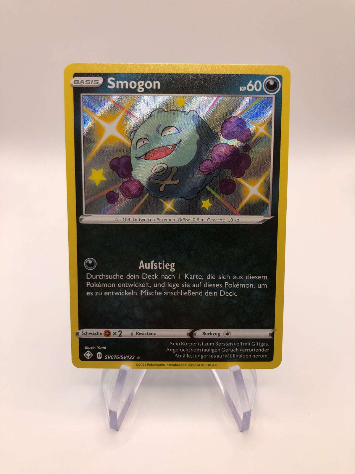 Pokemon Karten Shiny Smogon SV76/SV122 Deutsch