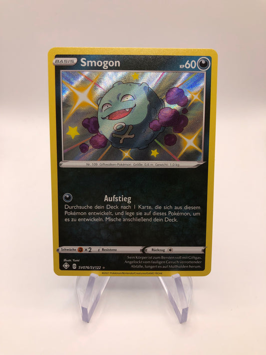 Pokemon Karten Shiny Smogon SV76/SV122 Deutsch