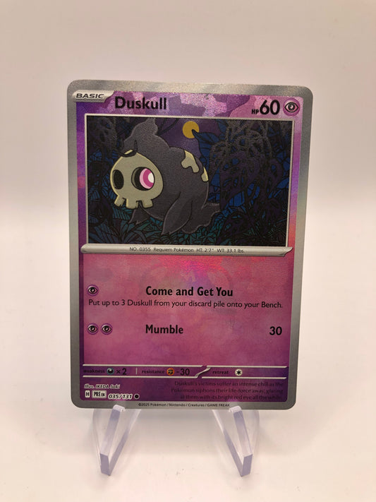 Pokemon Karte Revers Duskull 35/131 Englisch