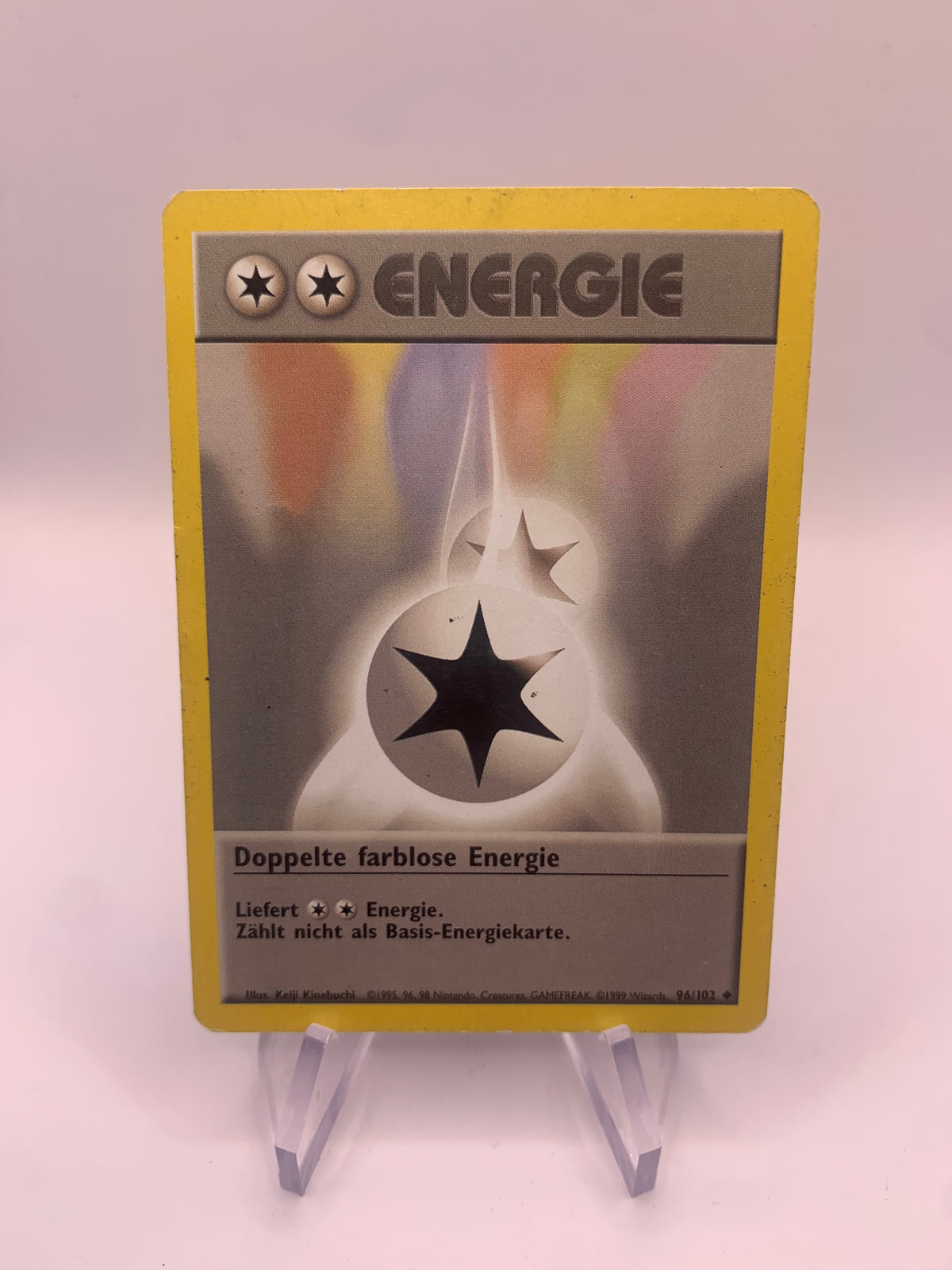 Pokemon Karte Energie 96/102 Base Set Deutsch