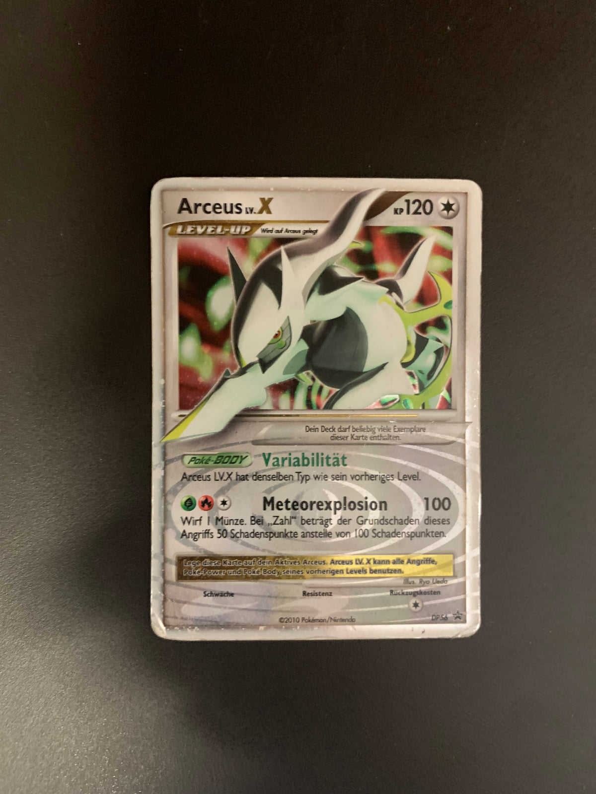 Pokemon Karte Promo Lv.X Arceus DP56 Deutsch