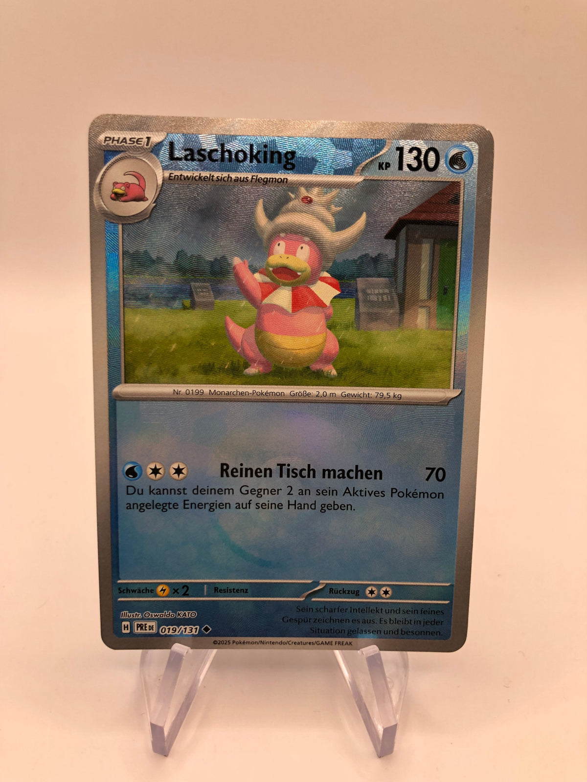 Pokemon Karte Revers laschoking  19/131 Deutsch