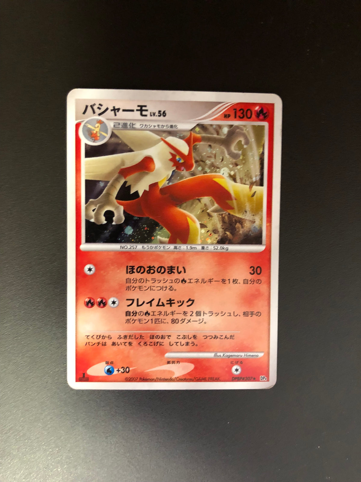 Pokemon Karten Holo Lohgock DPBP#307 Japanisch