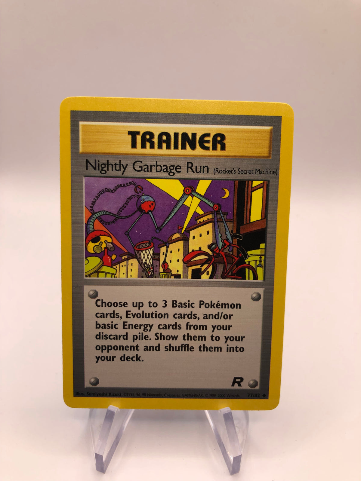 Pokemon Karte Nightly Garbage Run 77/82 Rocket Englisch