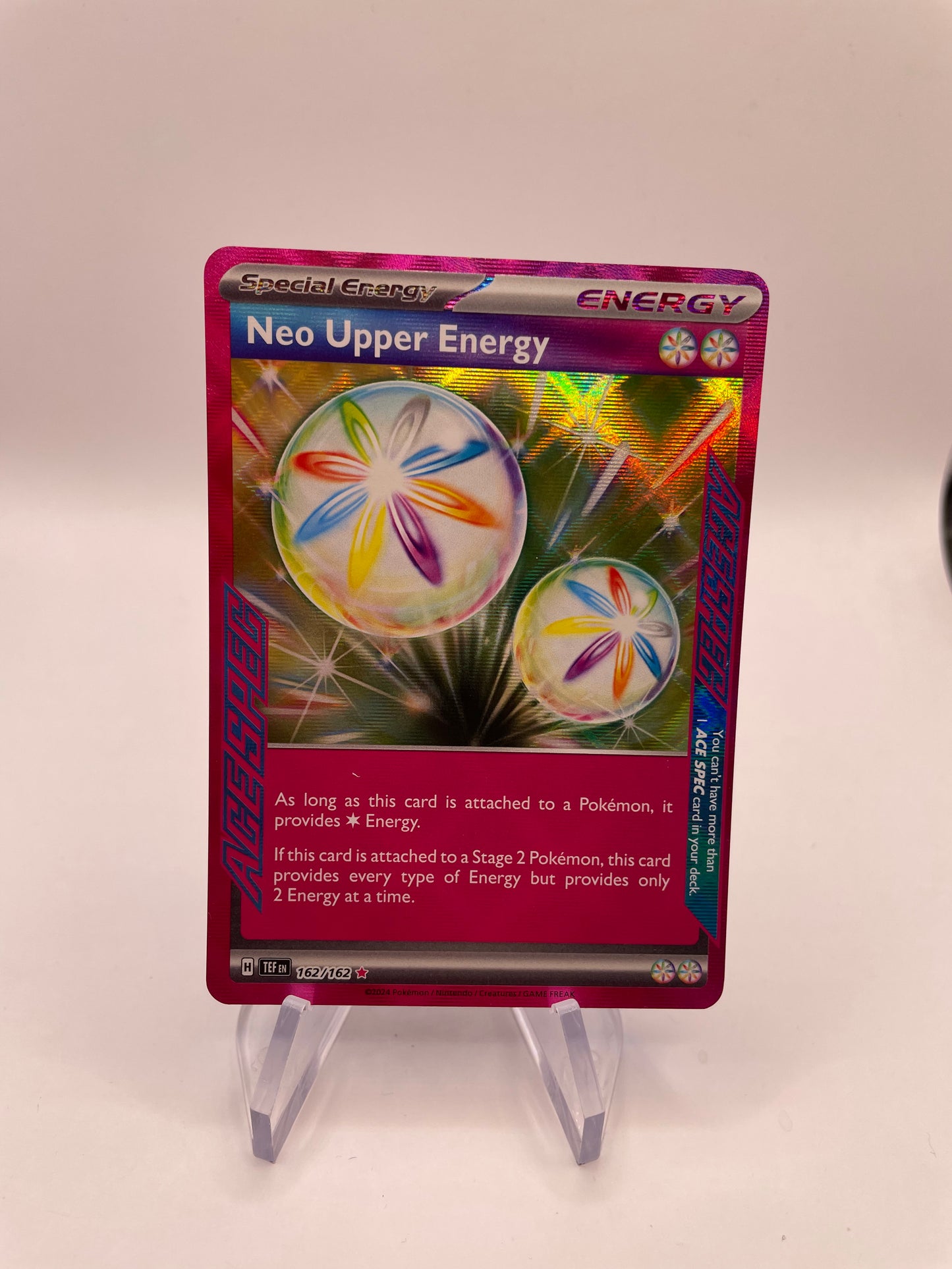 Pokemon Karte Neo Upper Energy 162/162 Englisch