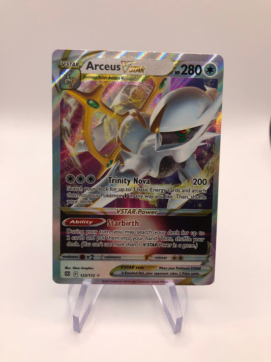 Pokemon Karten Vstar Arceus 123/172 Englisch