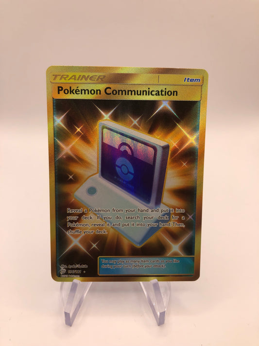 Pokemon Karte Trainer Gold Pokemon Kommunikation 196/181 Englisch