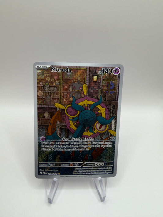 Pokemon Karte Art Rare Moruda 91/84 Deutsch