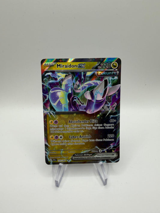 Pokemon Karte Ex Miraidon 122/162 Deutsch