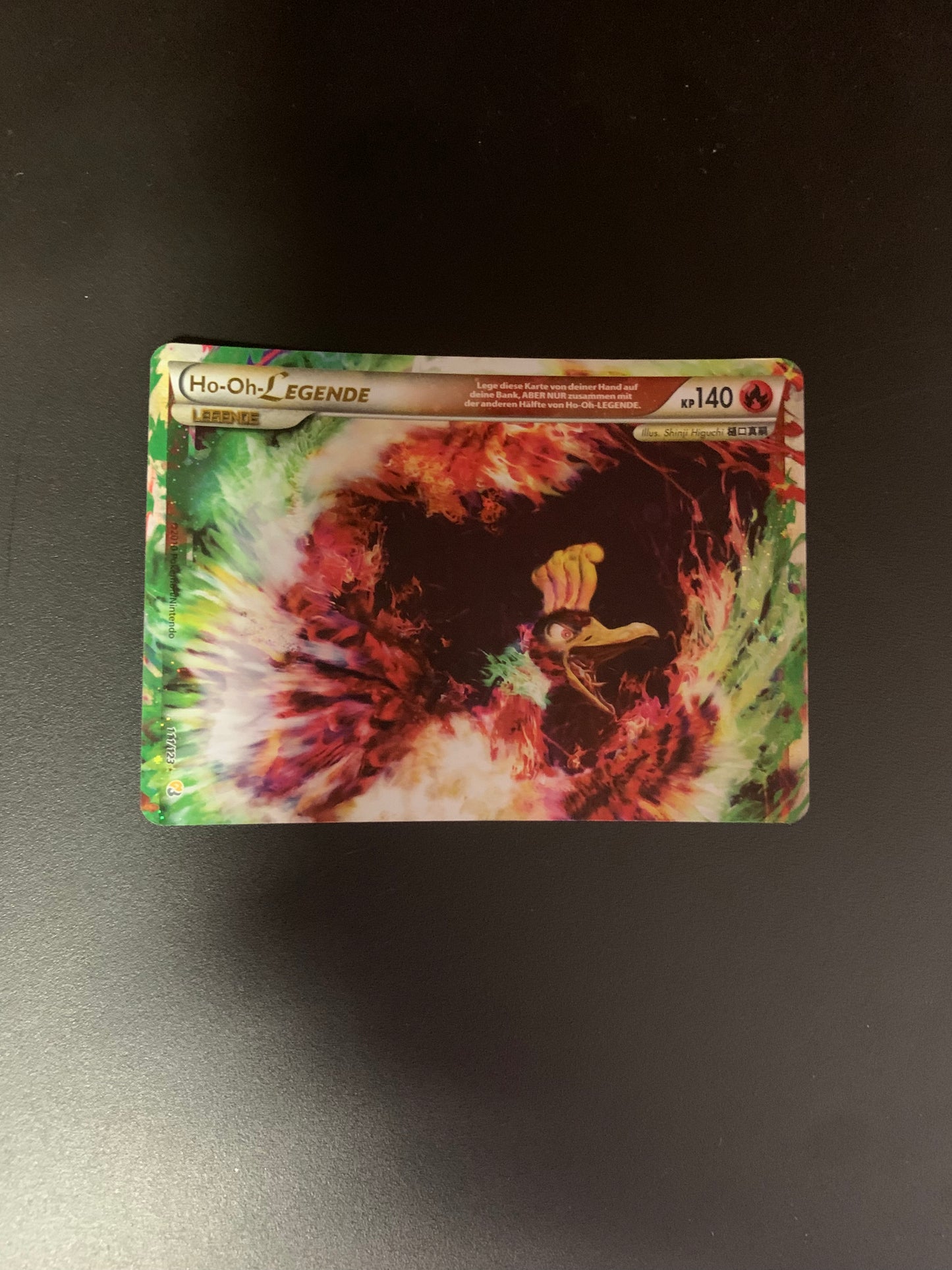 Pokemon Karte Legenden Ho-oh 111/123 Deutsch