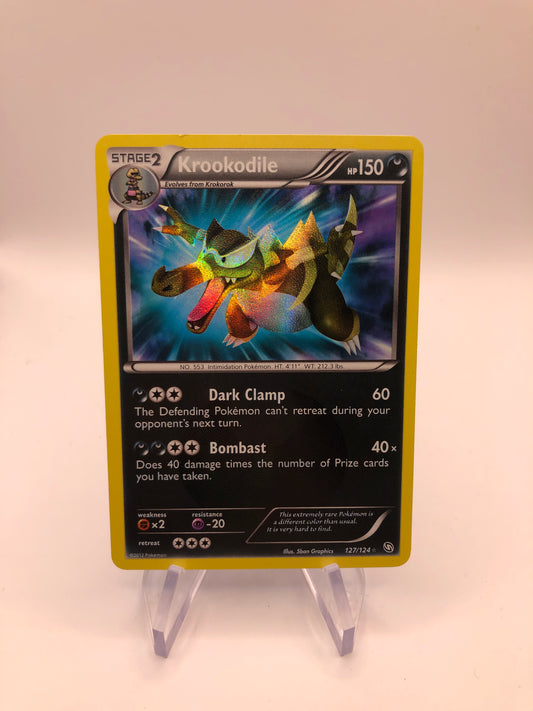 Pokemon Karte Shiny Rabigator 127/124 Englisch
