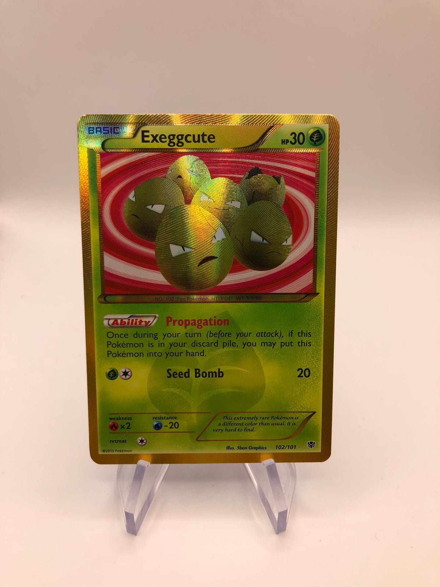 Pokemon Karte Shiny Owei 102/101 Englisch