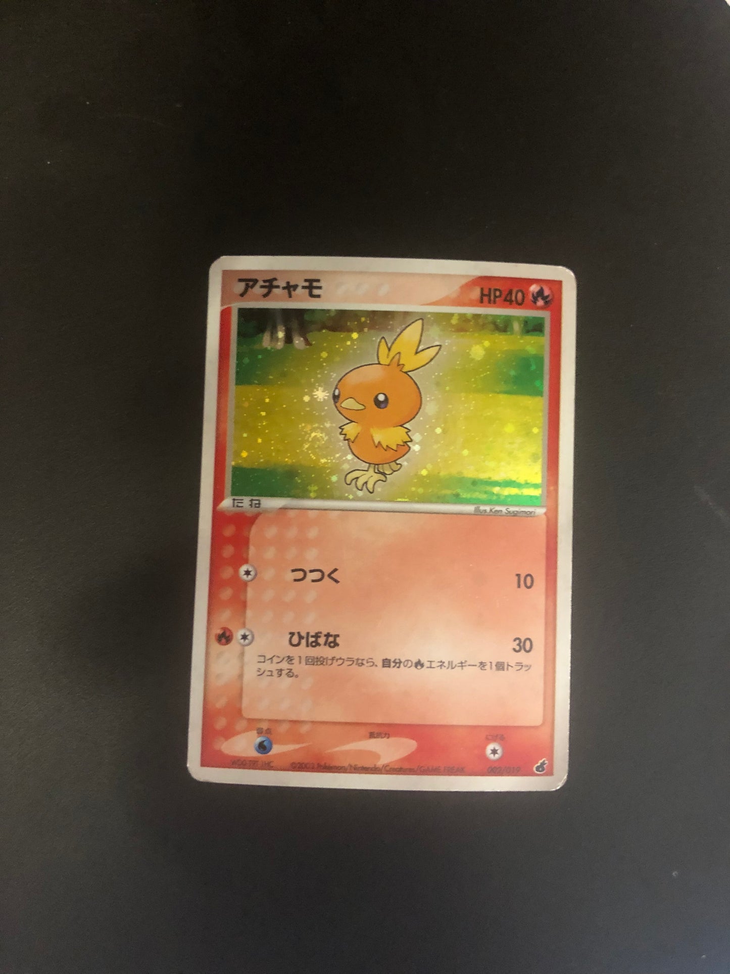 Pokemon Karte Holo Flemli 2/19 Japanisch