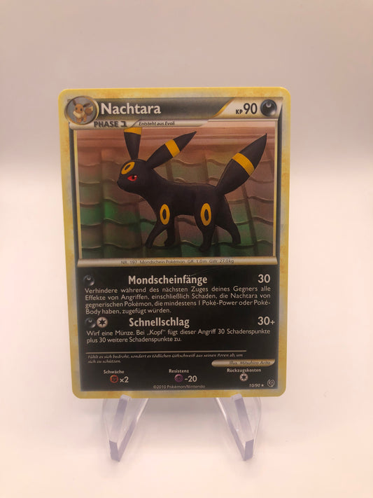 Pokemon Karte Nachtara 10/90 Deutsch