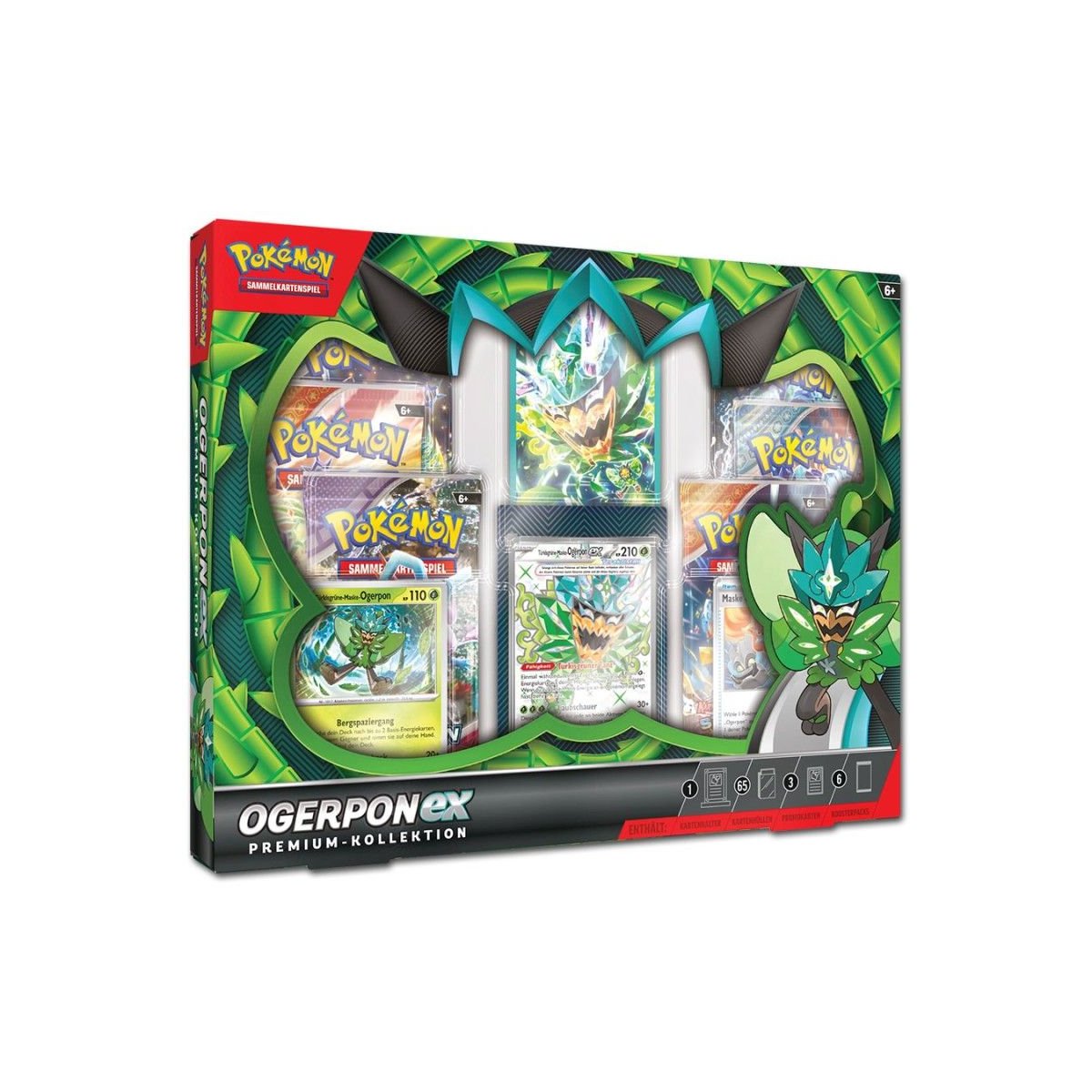 Pokemon Karte OVP Premium Kollektion Ogerpon Ex Deutsch