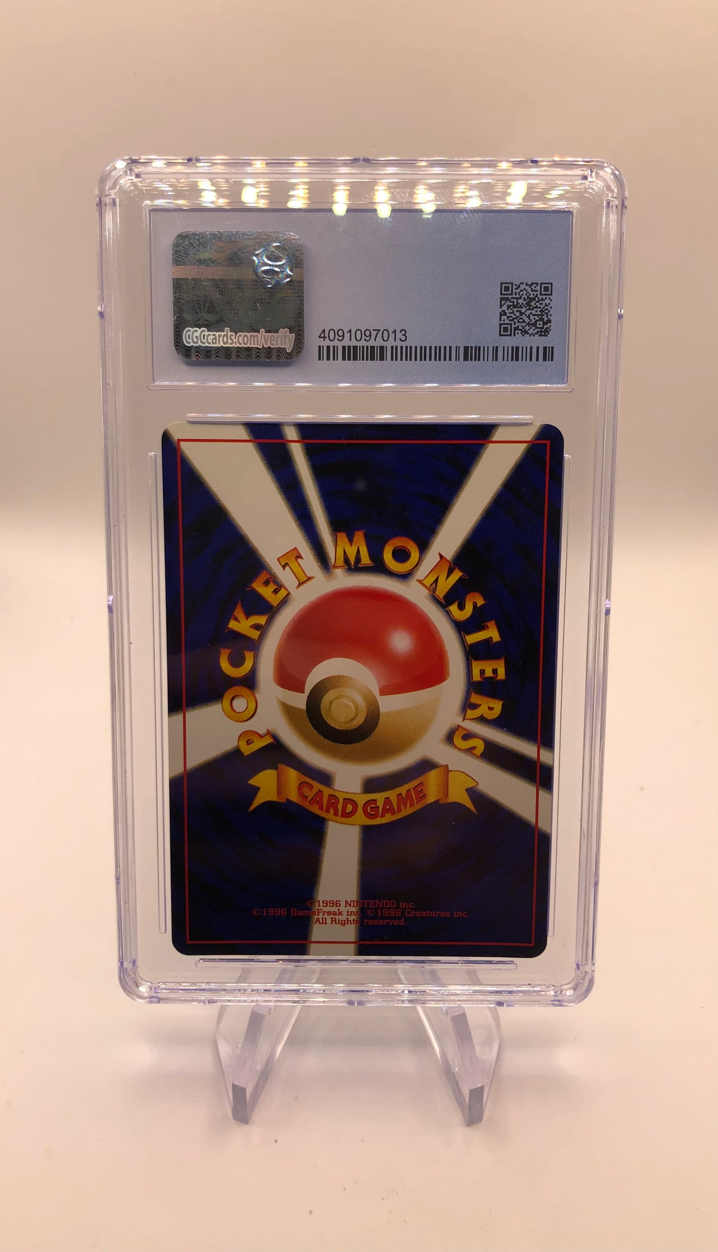 Pokemon Karte CGC 9,5 Holo Iksbat No.169 Japanisch