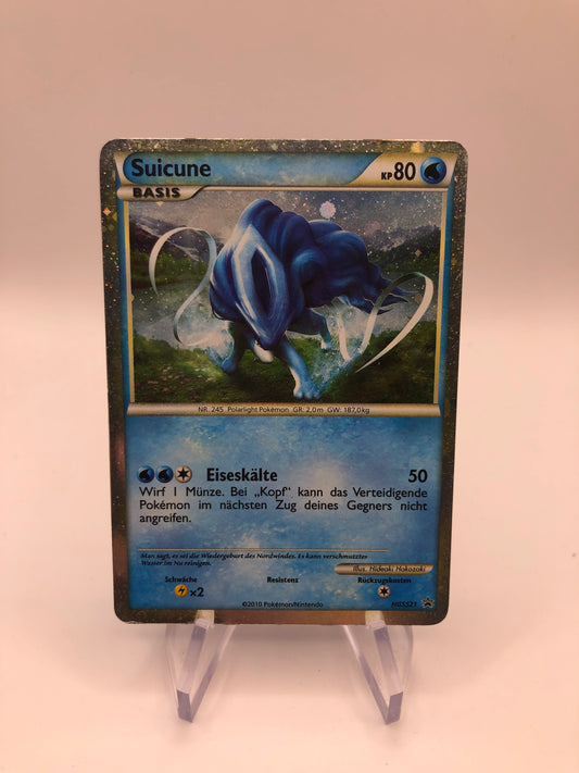 Pokemon Karte Prime Promo Suicune HGSS21 Deutsch
