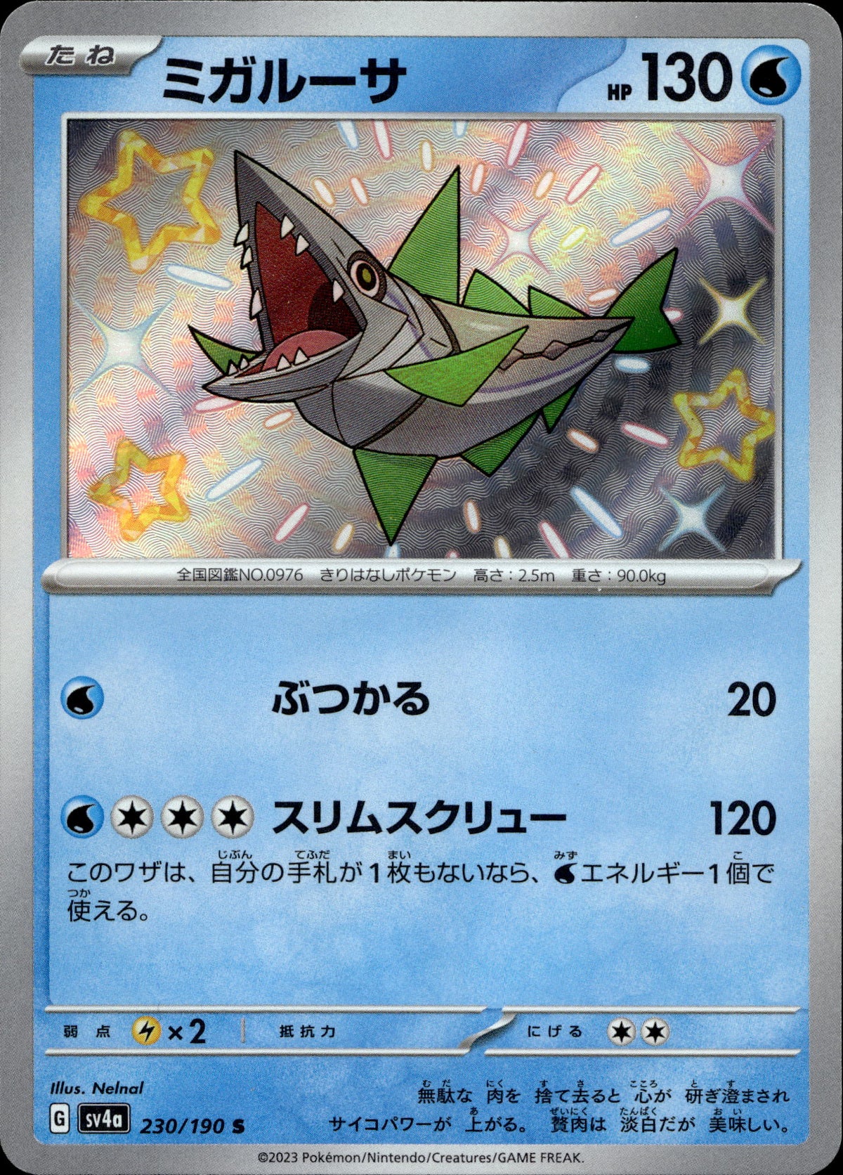 Agiluza 230/190 Shiny Japanisch – Vorderseite