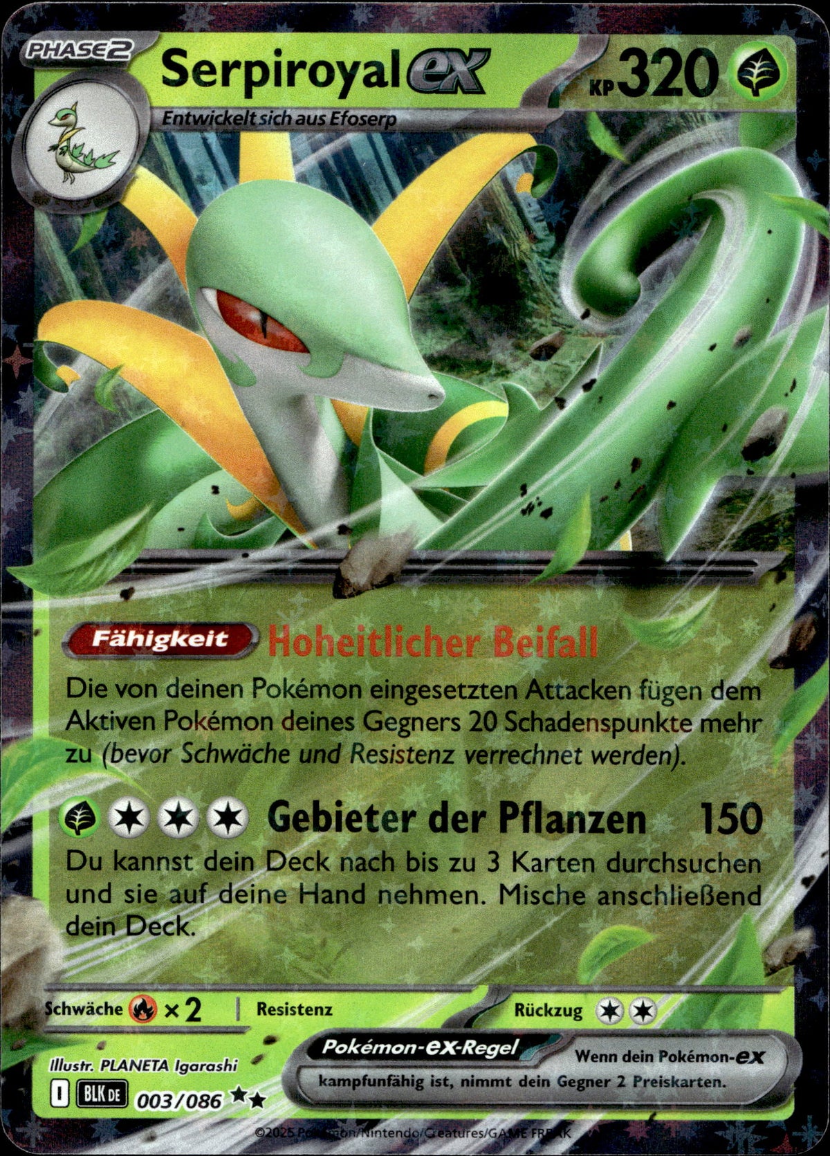 Serpiroyal ex 3/86 Deutsch – Vorderseite