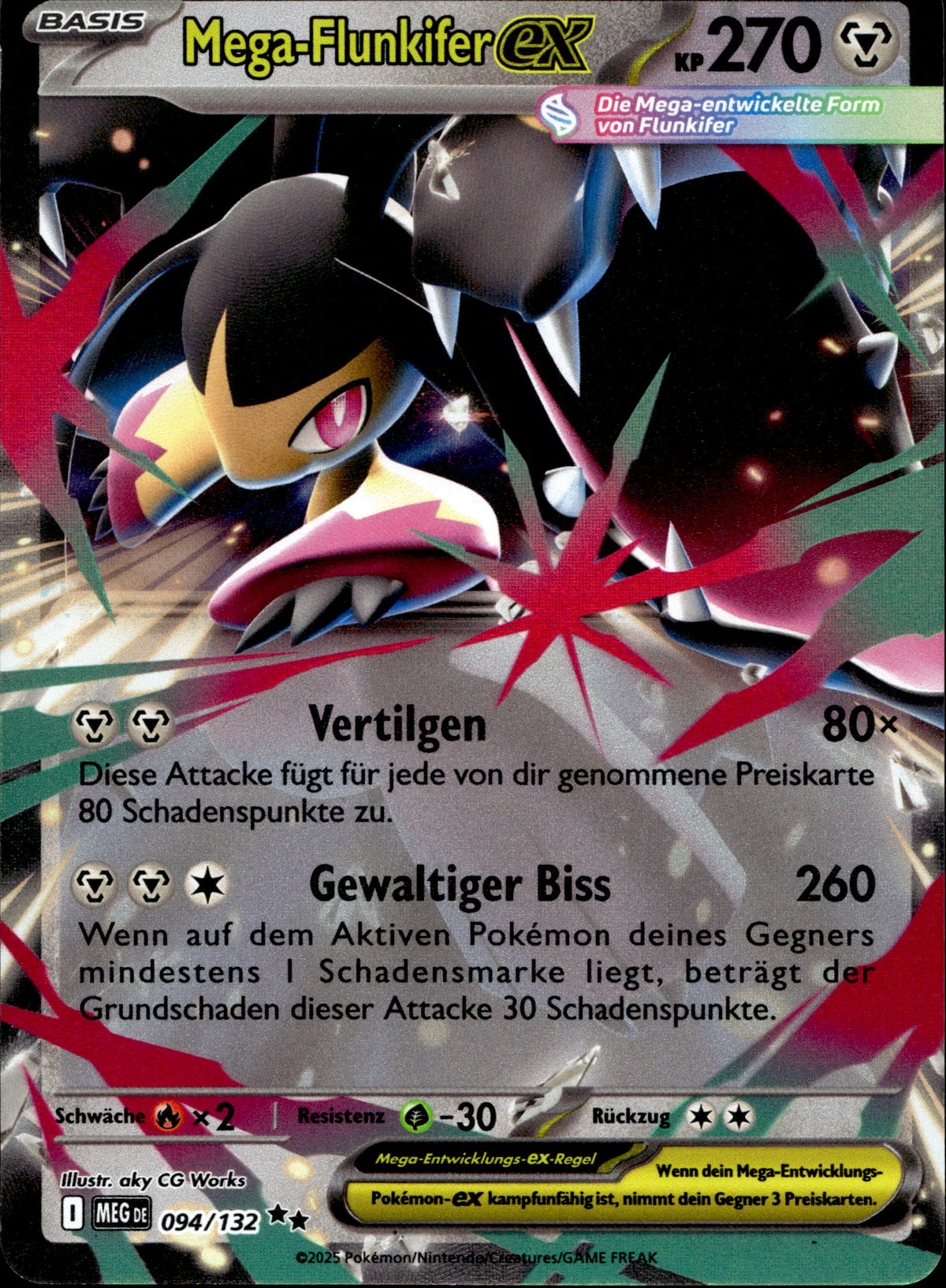 Mega-Flunkifer ex 94/132 Deutsch – Vorderseite