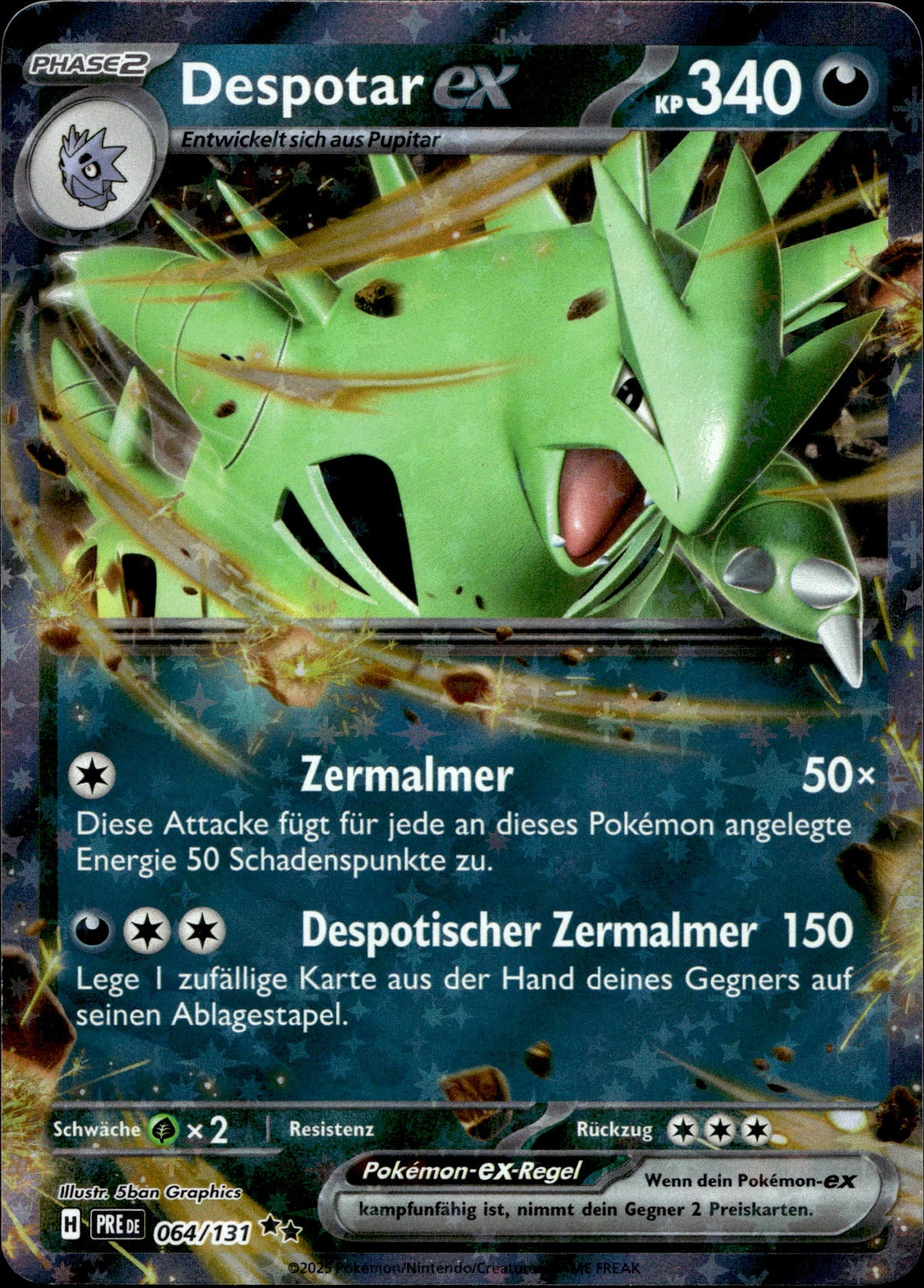 Despotar ex 64/131 Deutsch – Vorderseite
