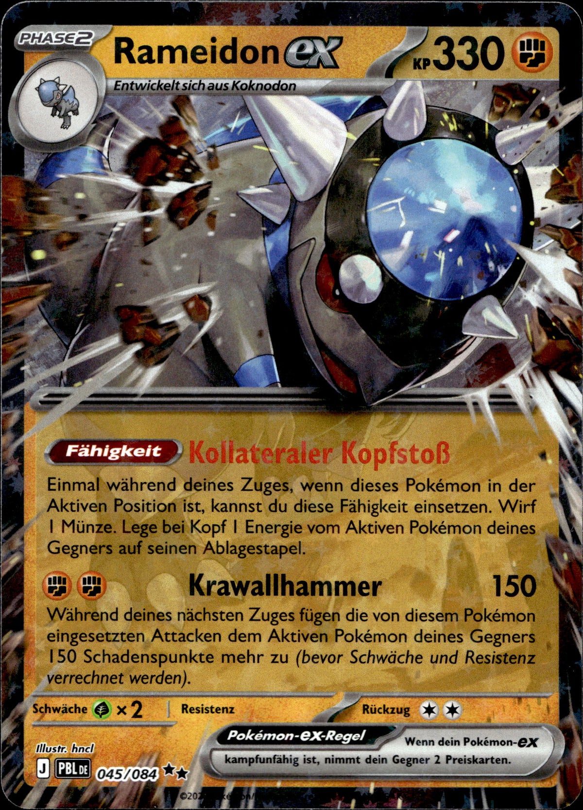 Rameidon ex 45/84 Deutsch – Vorderseite