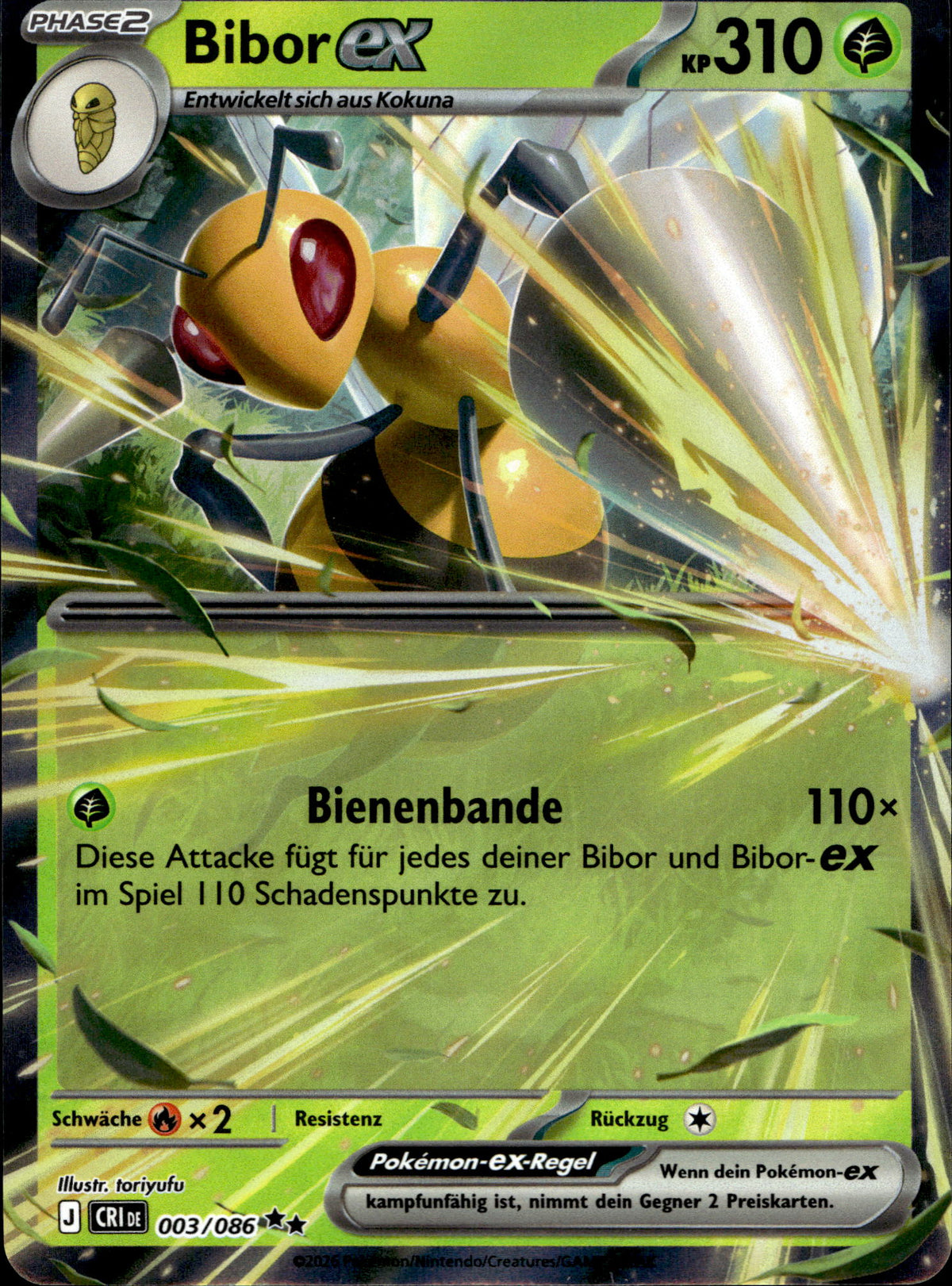 Bibor ex 3/86 Deutsch – Vorderseite