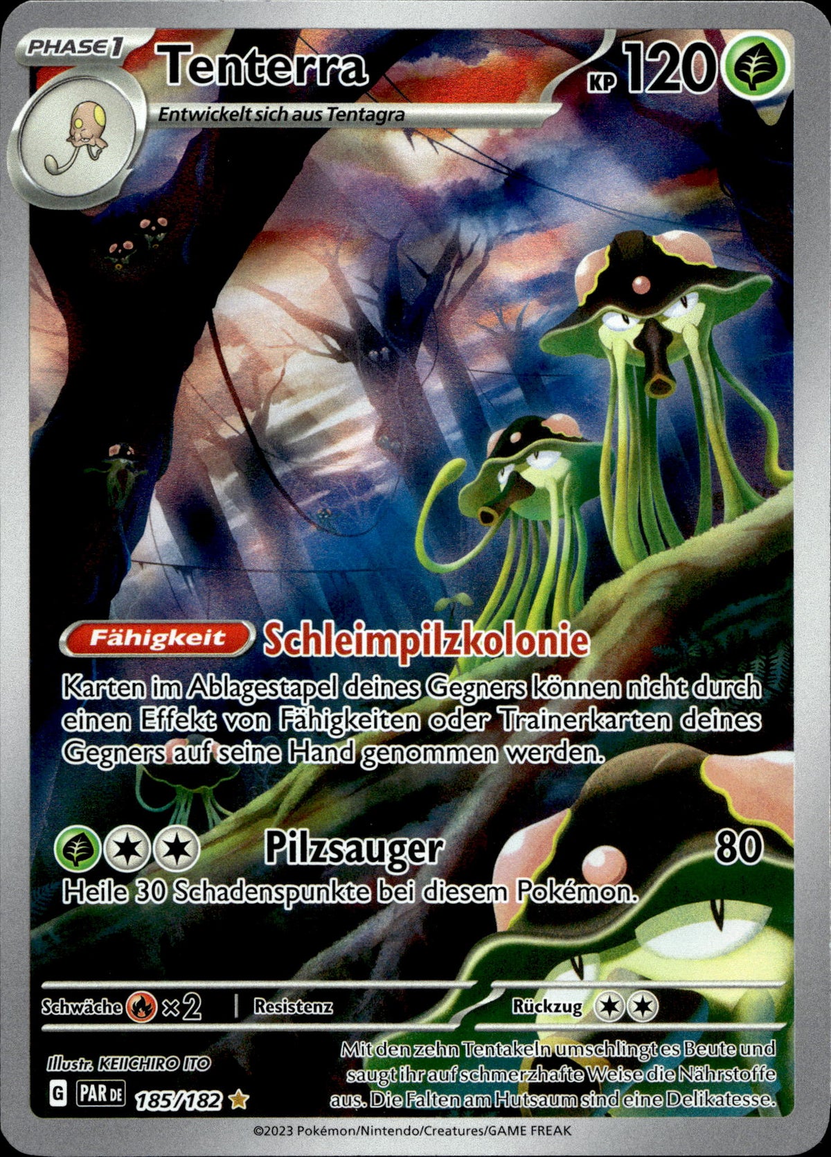Tentetarra 185/182 Deutsch – Vorderseite