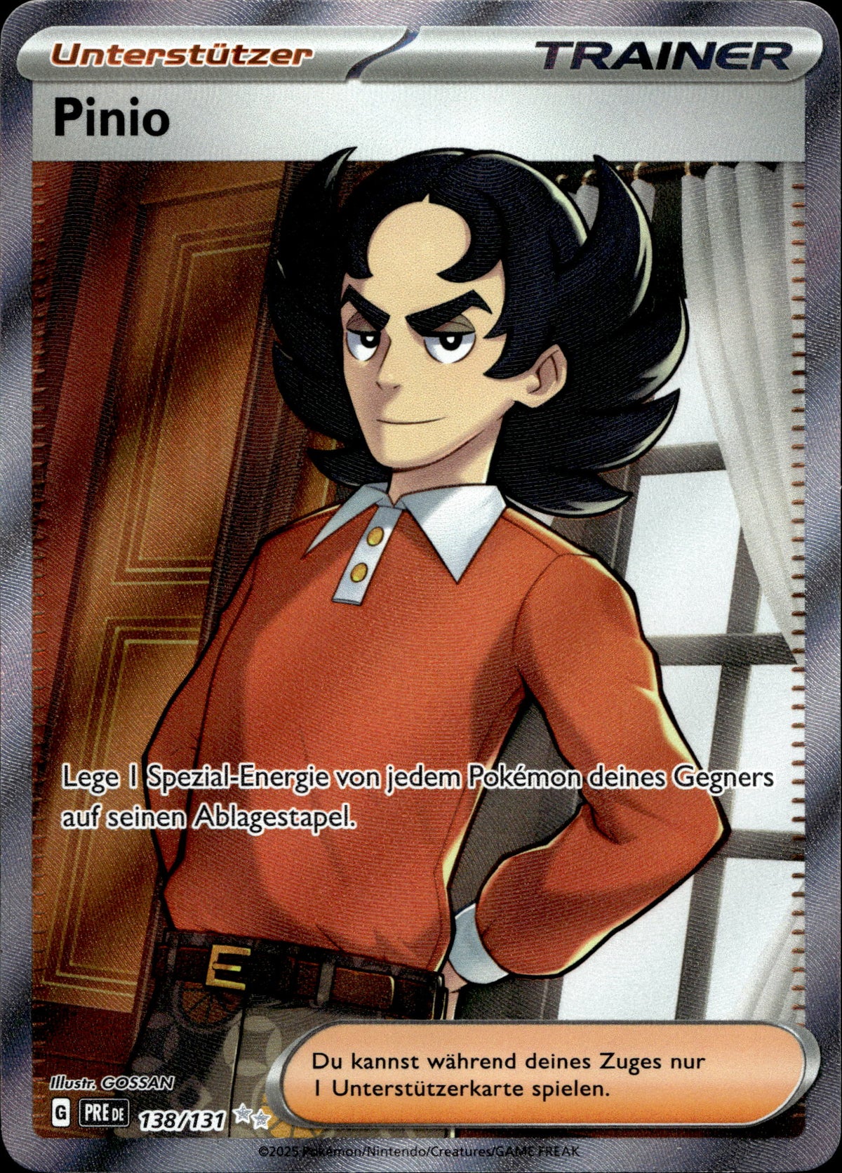 Pinio 138/131 Deutsch – Vorderseite