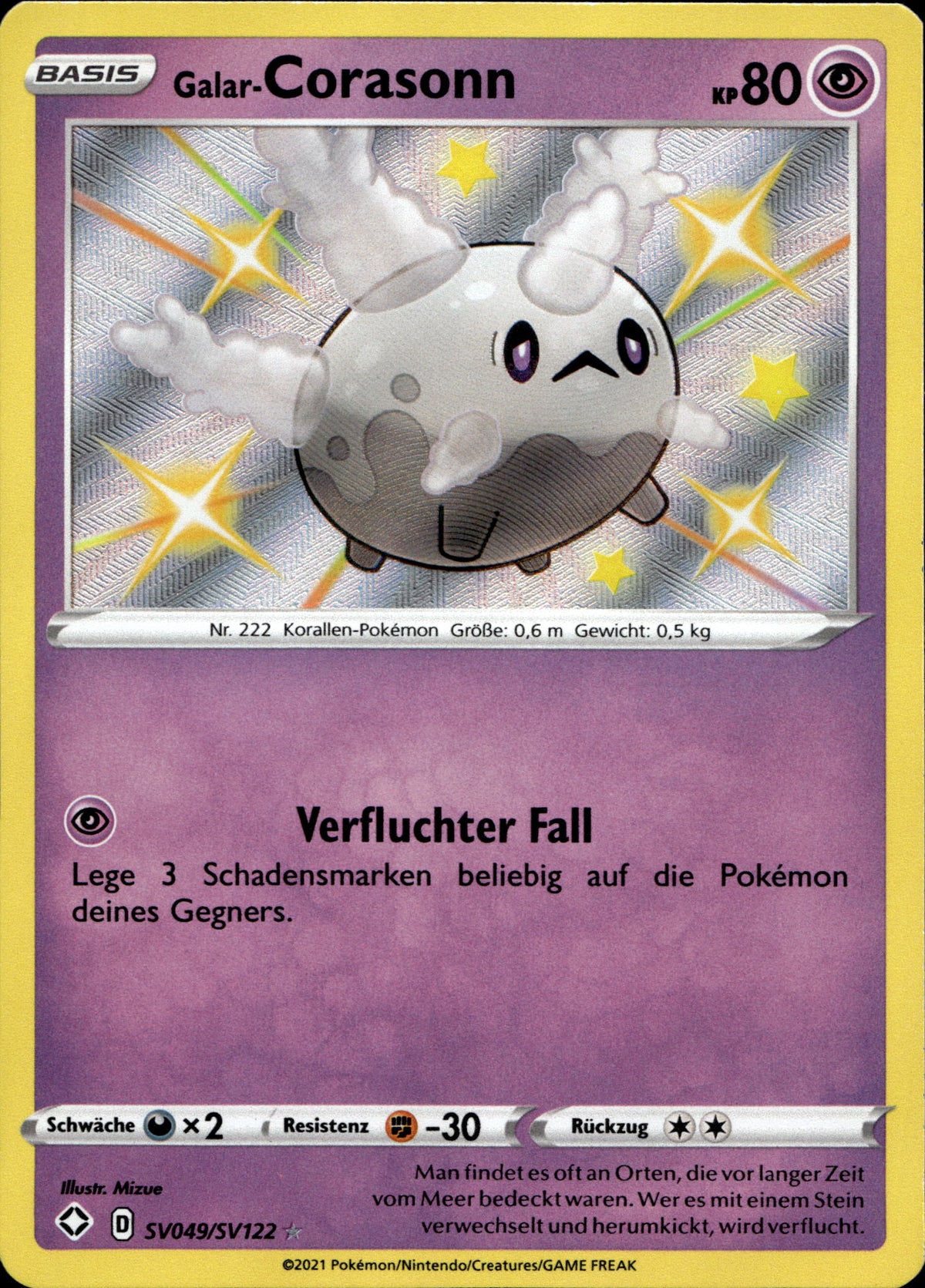 Galar-Corasonn SV049/SV122 Deutsch – Vorderseite