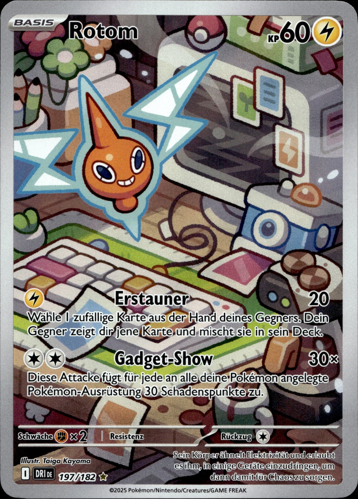 Rotom 197/182 Deutsch – Vorderseite