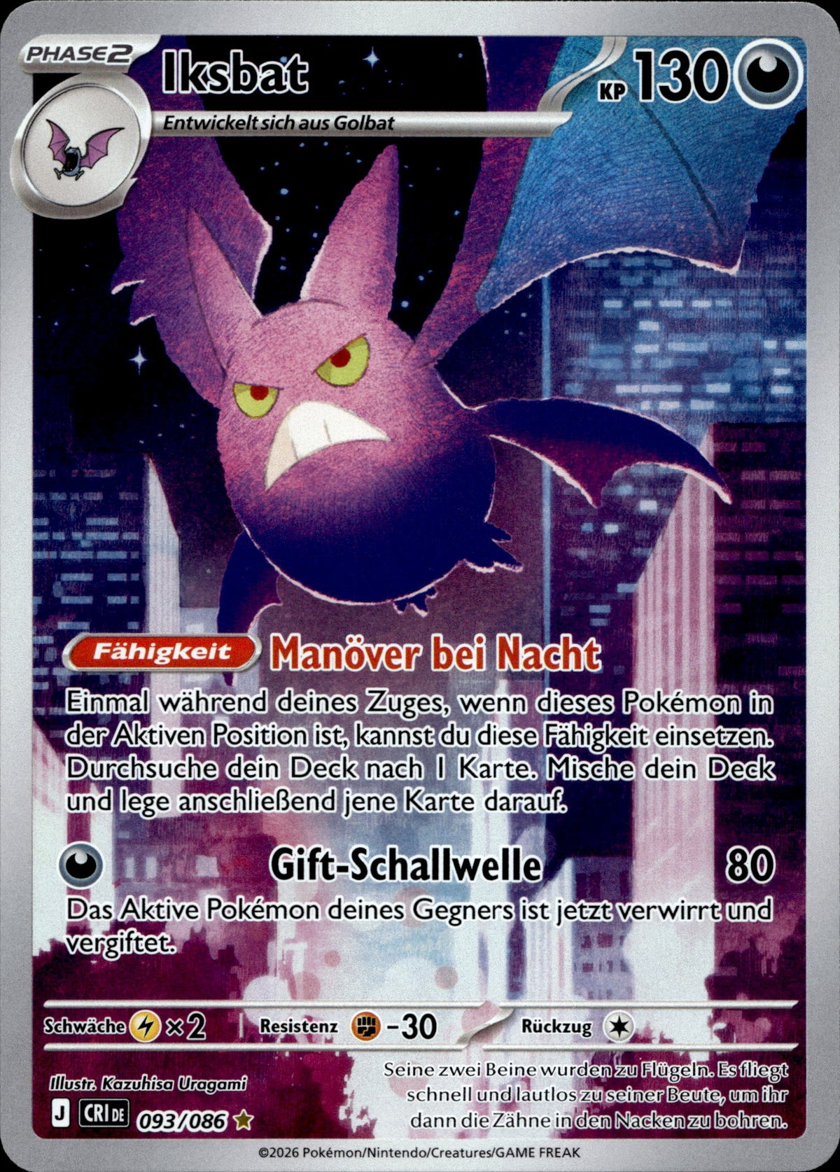 Iksbat 93/86 Deutsch – Vorderseite
