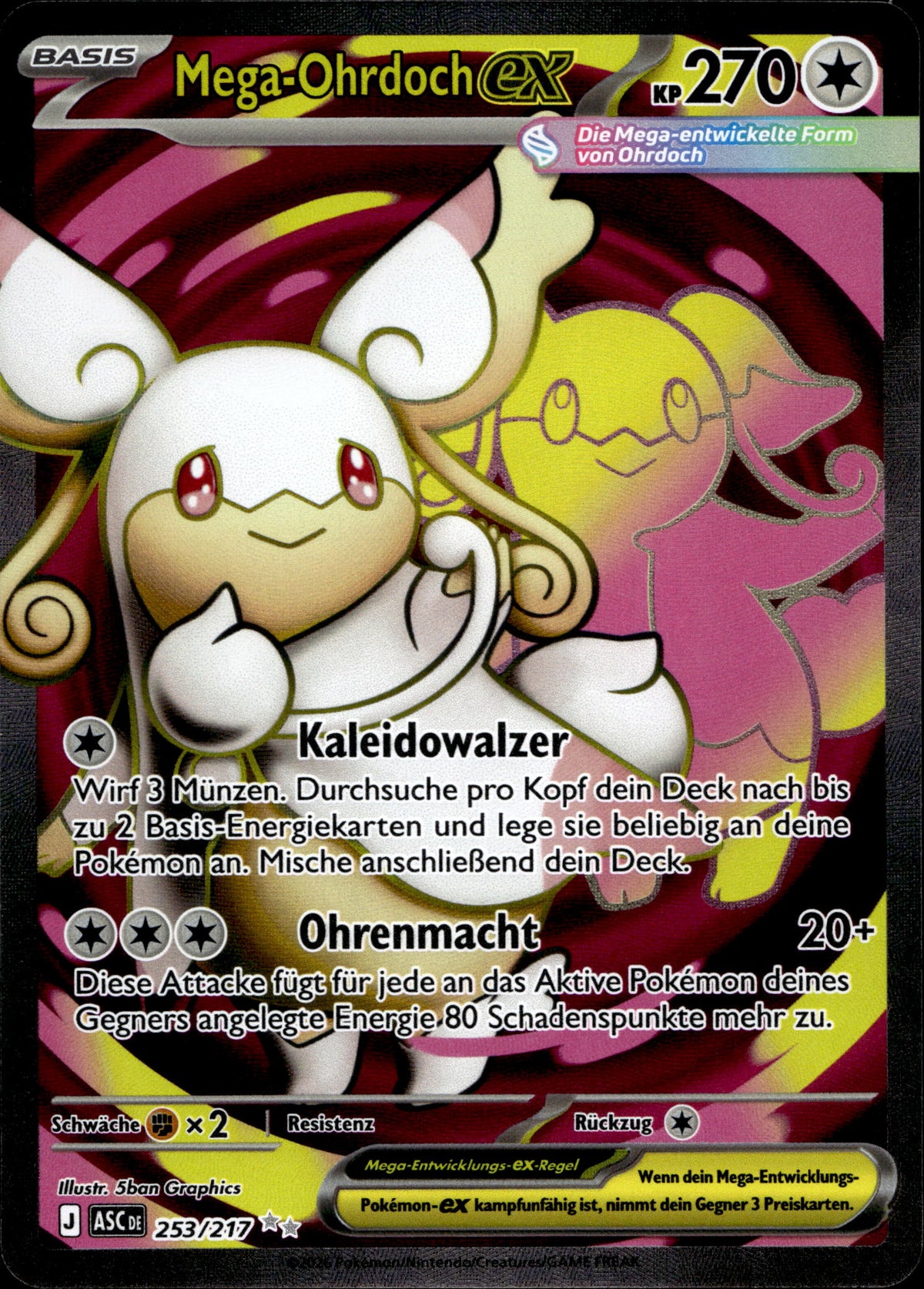 Mega-Ohrdoch ex 253/217 Deutsch – Vorderseite