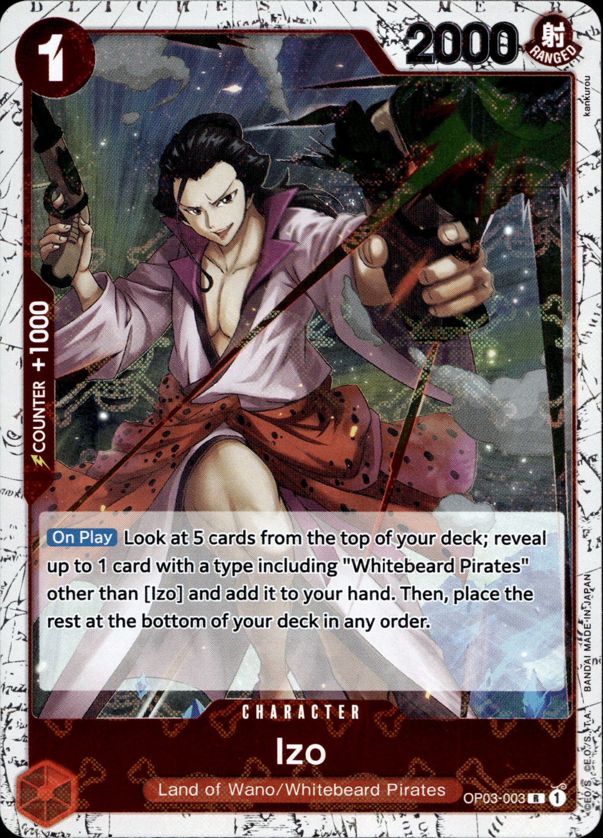 Izo OP03-003 Englisch – Vorderseite